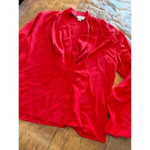 Vintage Ann Taylor Blouse Sz 12